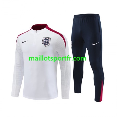 Angleterre Ensemble Sweat d'entrainement Blanc 2024 Angleterre Ensemble Sweat d'entrainement Blanc 2024